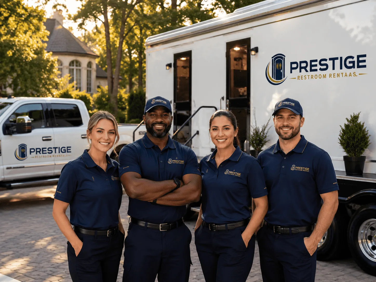 Trusted Luxury Portable Restrooms company in Mendon, OH